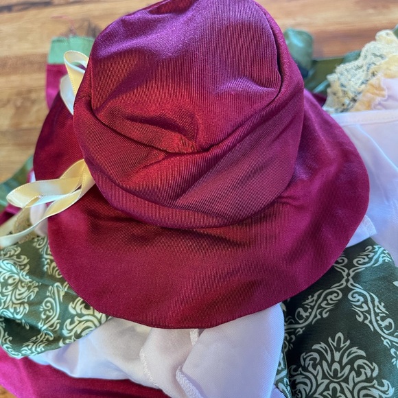 Halloween costume: women’s costume skirt and blouse with a clip-on hat. Size L - Picture 6 of 7